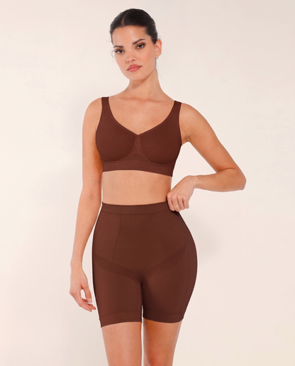 High-Waisted Shaper Shorts